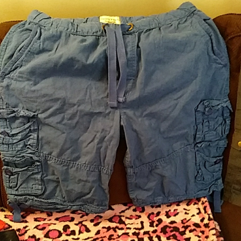 Cargo blue shorts